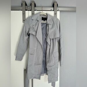 BANANA REPUBLIC | Light grey trench coat